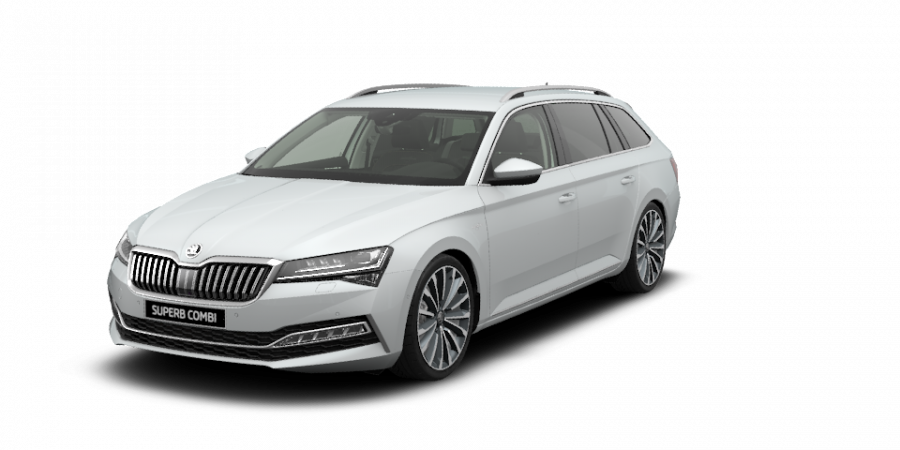 Škoda Superb, 2,0 TDI 147 kW 7-stup. automat. 4x4, barva bílá