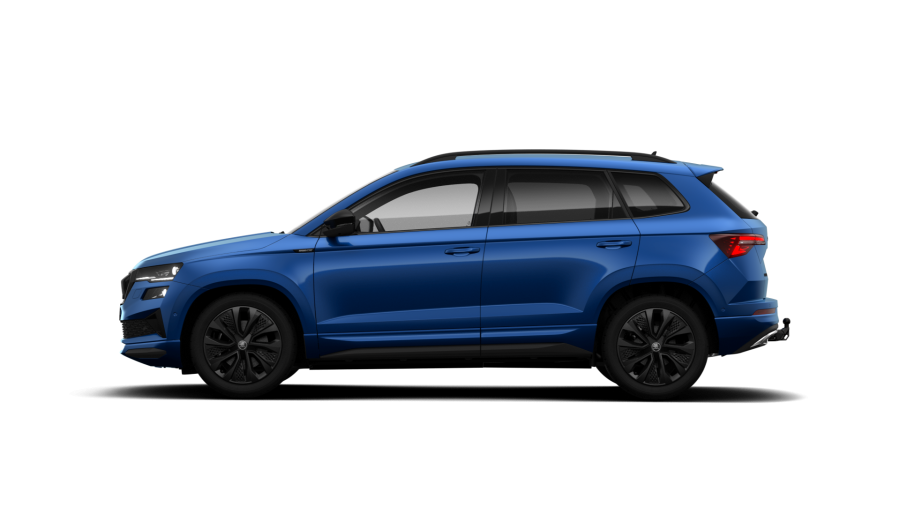 Škoda Karoq, 1,5 TSI 110 kW 7-stup. automat., barva modrá