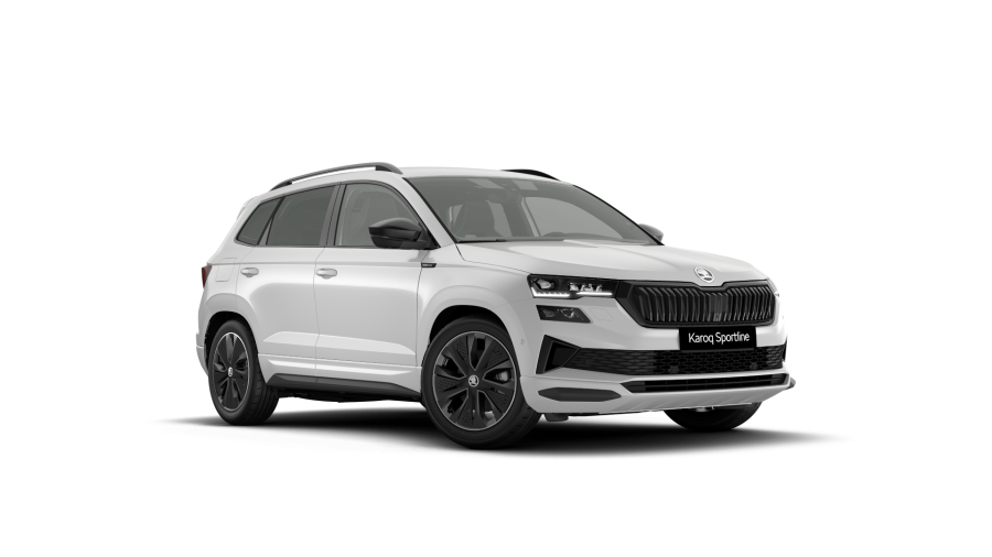 Škoda Karoq, 2,0 TSI 140 kW 7° automatická DSG 4x4, barva bílá