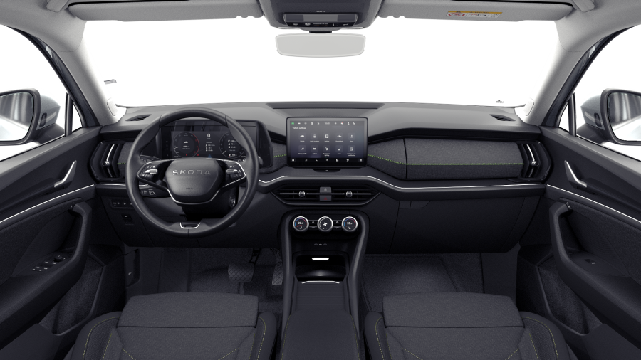 Škoda Kodiaq, 2,0 TDI 110 kW 7-stup. automat., barva stříbrná