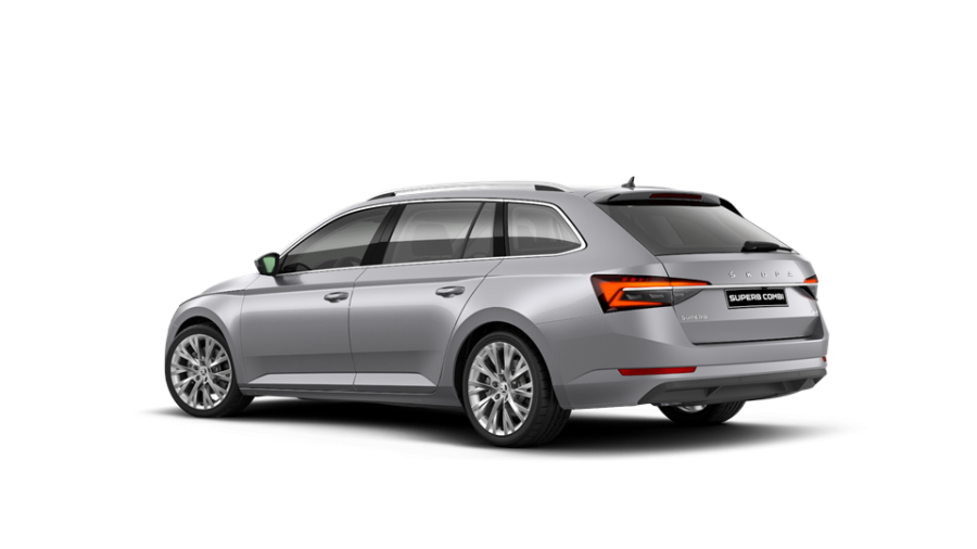 Škoda Superb, 2,0 TDI 147 kW 7-stup. automat. 4x4, barva stříbrná