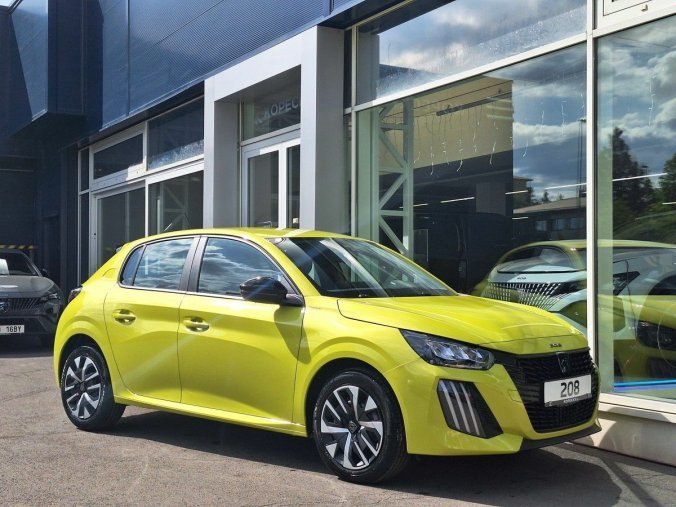 Peugeot 208, Peugeot 208 STYLE 1.2 PT 100K MAN6, barva žlutá