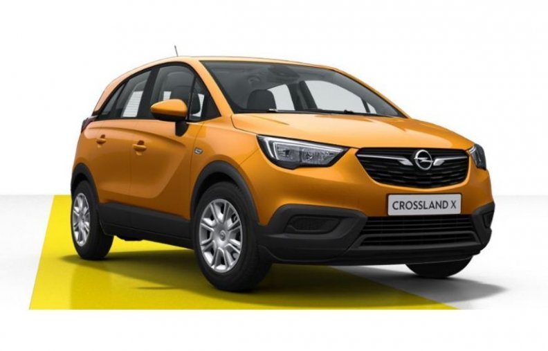 Opel Crossland X, Enjoy, barva oranžová
