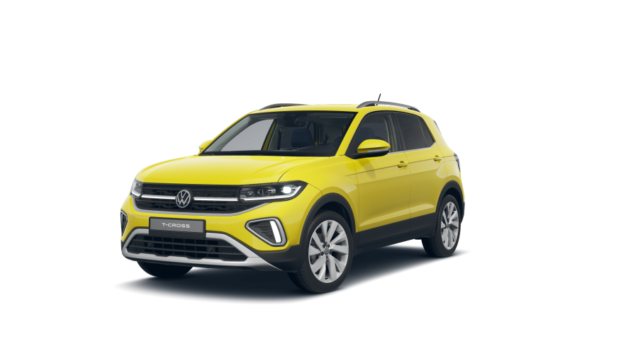 Volkswagen T-Cross, T-Cross Style 1.0 TSI 85 kW 7DSG, barva žlutá