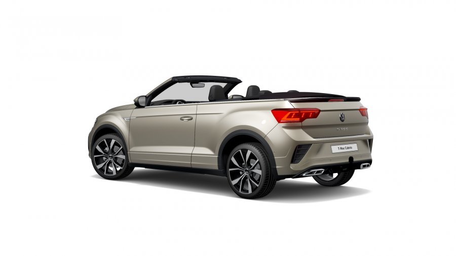 Volkswagen T-Roc, T-Roc Cabriolet R-Line 1,5TSI 110kW 7DSG, barva stříbrná