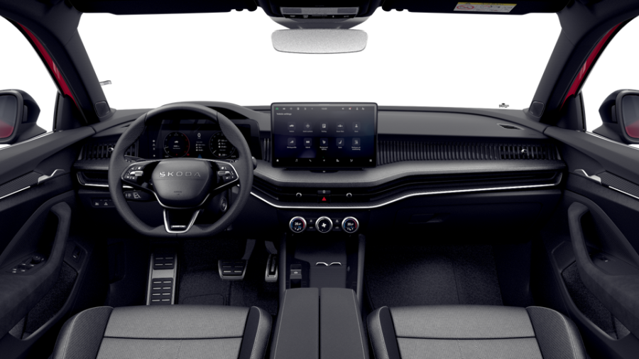 Škoda Superb, 2,0 TDI 142 kW 7-stup. automat. 4x4, barva červená