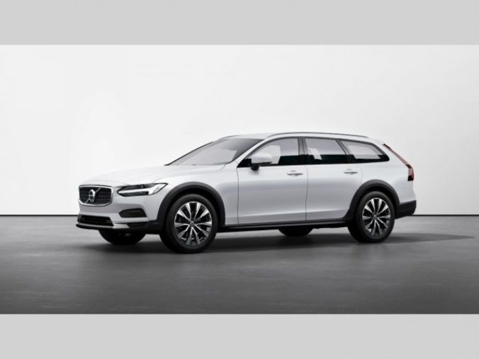 Volvo V90, B4 2.0L 197+14 HP AT8 AWD CROS, barva bílá