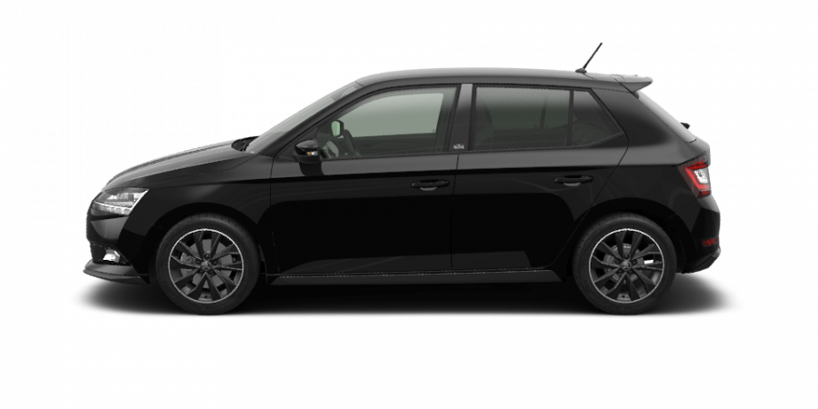 Škoda Fabia, 1,0 TSI 70 kW 5-stup. mech., barva černá