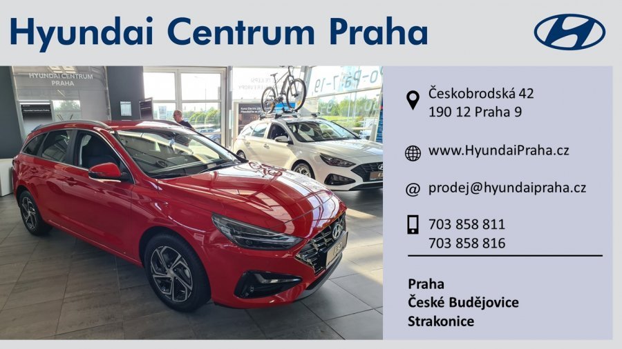 Hyundai i30, 1,0 T-GDI 88 kW (95 NAT) 6 st. man, barva červená