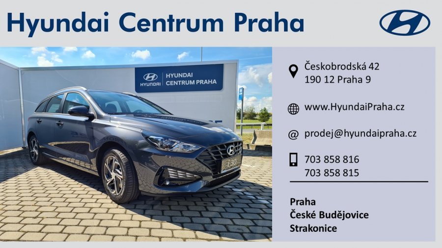 Hyundai i30, 1,0 T-GDI 88 kW (95 NAT) 6 st. man, barva černá