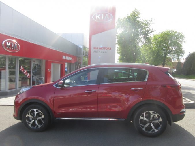 Kia Sportage, 1,6 T-GDi GPF 4x4 TOP, barva červená