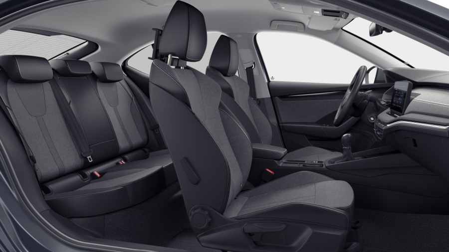 Škoda Octavia, 1,5 TSI 110 kW 6° manuální, barva šedá
