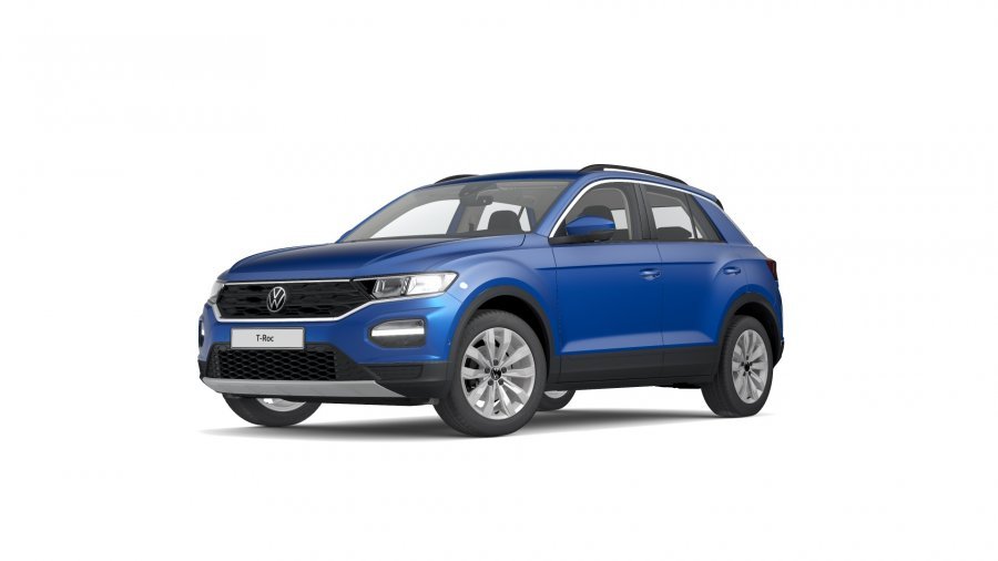 Volkswagen T-Roc, T-Roc Maraton Edition 1,5 TSI ACT 7DSG, barva modrá