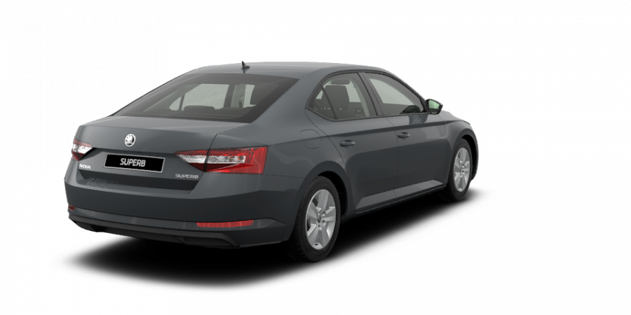 Škoda Superb, 2,0 TDI 110 kW 6-stup. mech., barva šedá