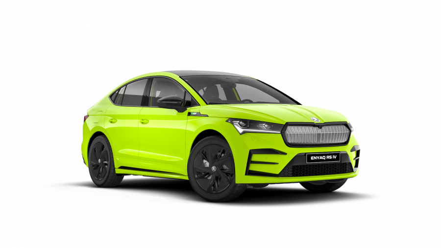 Škoda Enyaq iV, 82 kWh 220 kW 1° převodovka 4x4, barva zelená