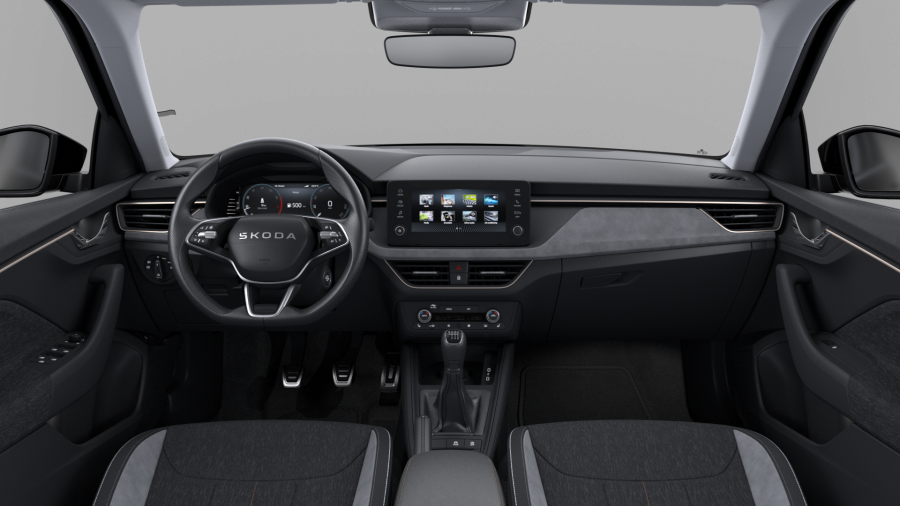Škoda Kamiq, 1,5 TSI 110 kW 6-stup. mech., barva černá