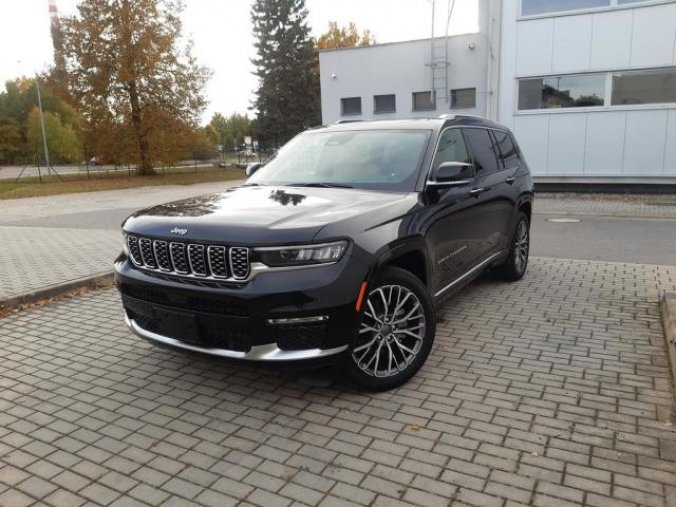 Jeep Grand Cherokee, L 3,6 V6 Summit 7 míst, barva černá