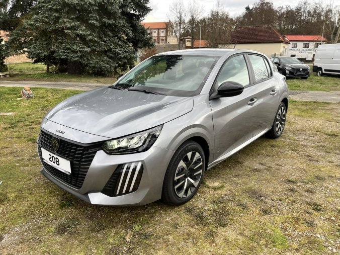 Peugeot 208, Peugeot 208 STYLE PureTech 100k MAN6, barva šedá