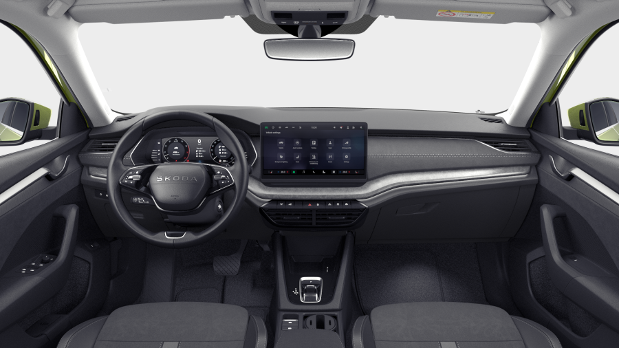 Škoda Octavia, 1,5 TSI Hybrid 110 kW 7° automatická DSG, barva zelená