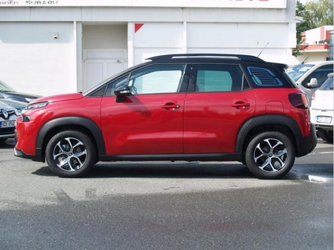 Citroën C3 Aircross, Shine 1,2PT 110, barva červená