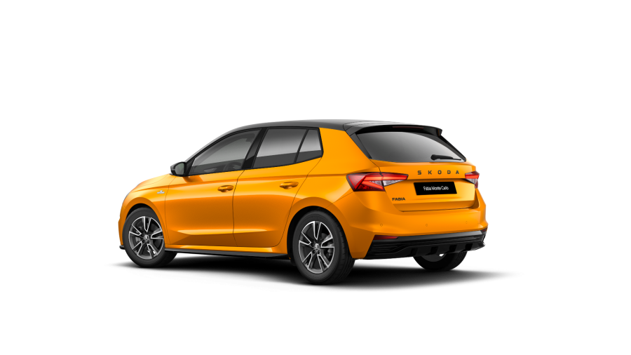 Škoda Fabia, 1,0 TSI 85 kW 6-stup. mech., barva oranžová