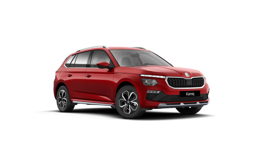 Škoda Kamiq, 1,0 TSI 85 kW 7° automatická DSG, barva červená