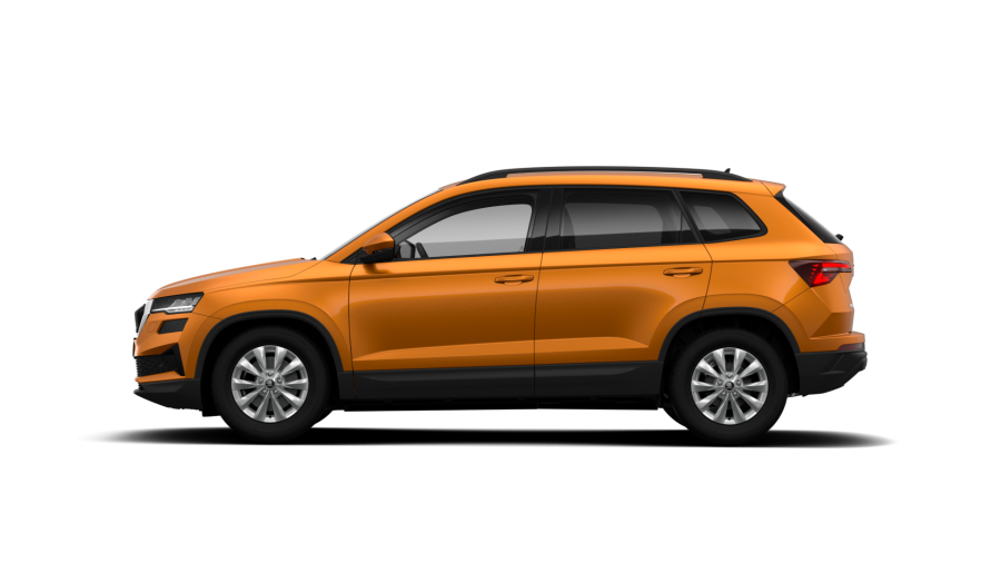 Škoda Karoq, 1,5 TSI 110 kW 7-stup. automat., barva oranžová