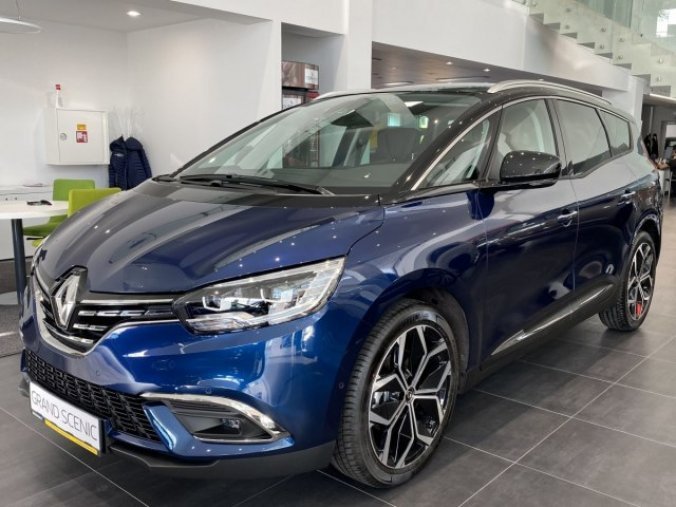 Renault Grand Scénic, Intens TCe 140, barva modrá