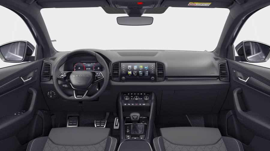 Škoda Karoq, 2,0 TDI 110 kW 7° automatická DSG 4x4, barva šedá