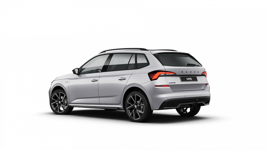 Škoda Kamiq, 1,0 TSI 81 KW 7-stup. automat., barva stříbrná