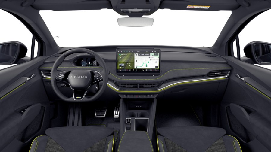 Škoda Elroq, 84 kWh 250,00 kW 1° převodovka 4x4, barva černá