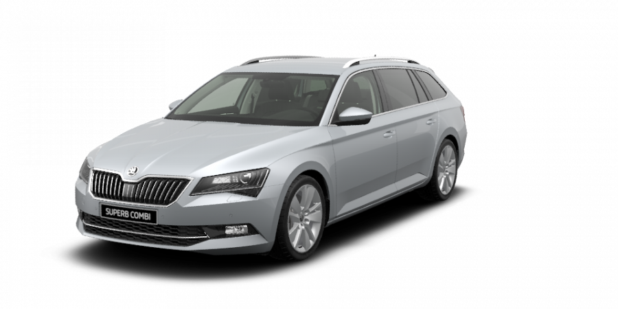 Škoda Superb, 2,0 TDI 110 kW 7-stup. automat., barva stříbrná