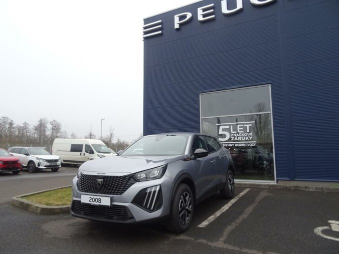 Peugeot 2008, Peugeot 2008 STYLE PureTech 100k MAN6, barva stříbrná