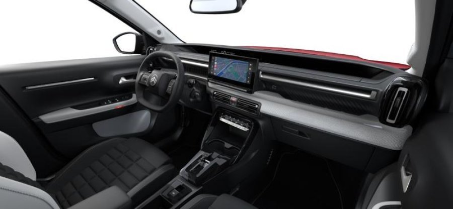 Citroën C3 Aircross, MAX Hybrid 145k Automatic, barva červená