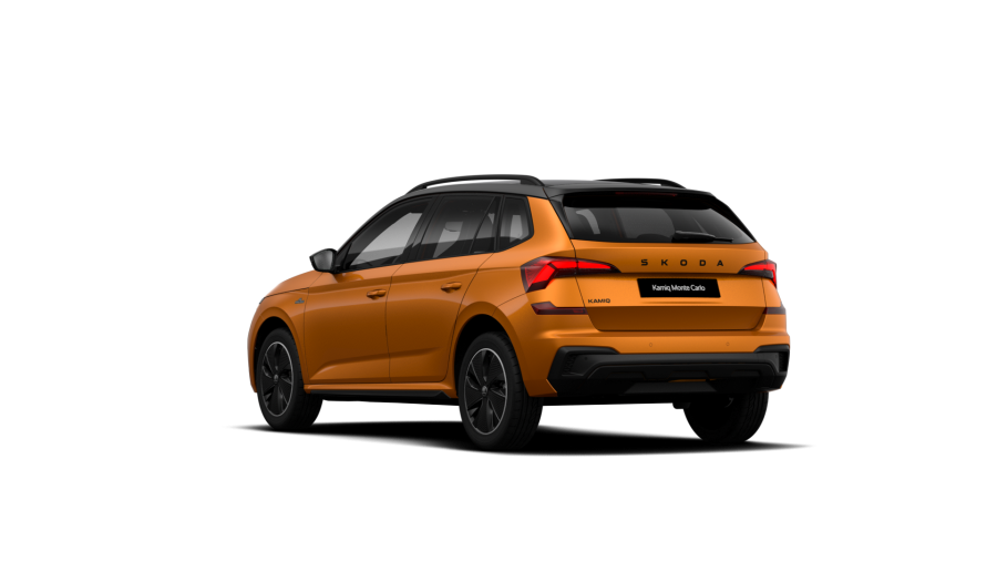 Škoda Kamiq, 1,0 TSI 85 kW 7-stup. automat., barva oranžová
