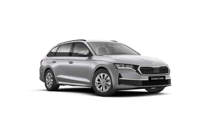 Škoda Octavia, 2,0 TDI 110 kW 7° automatická DSG, barva stříbrná