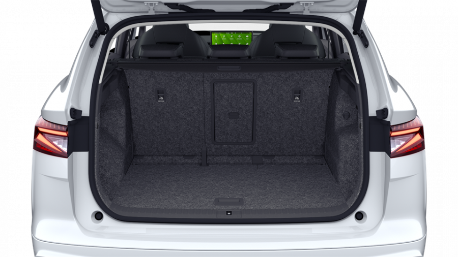 Škoda Enyaq iV, 82 kWh 195 kW 1° převodovka 4x4, barva bílá
