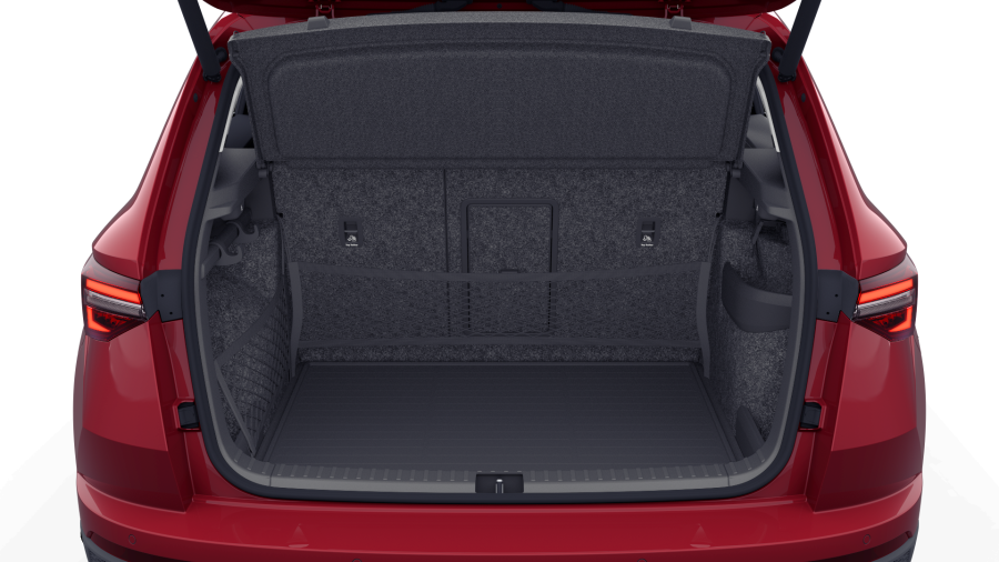 Škoda Karoq, 1,5 TSI 110 kW 6-stup. mech., barva červená