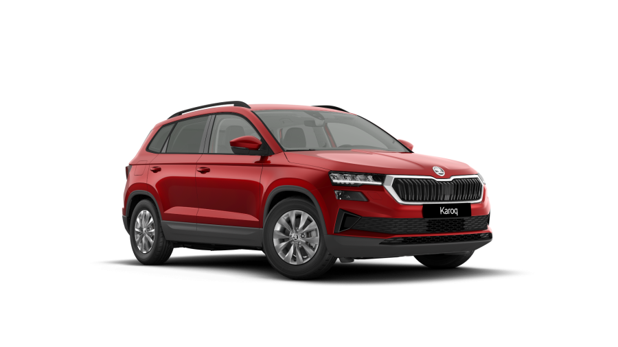 Škoda Karoq, 2,0 TDI 85 kW 6° manuální, barva červená