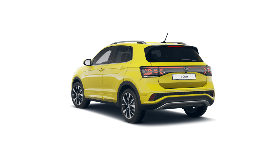 Volkswagen T-Cross, T-Cross R-Line 1.5 TSI 110 kW 7DSG, barva žlutá