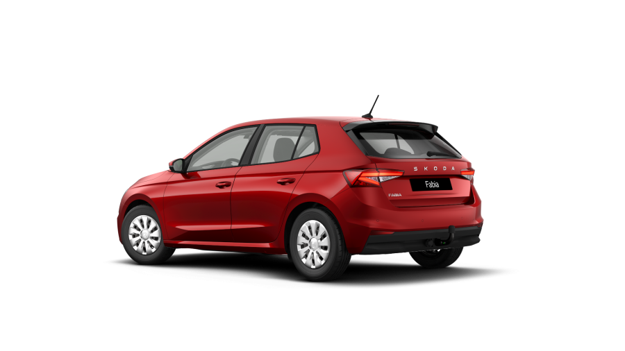 Škoda Fabia, 1,0 TSI 70 kW 5° manuální, barva červená