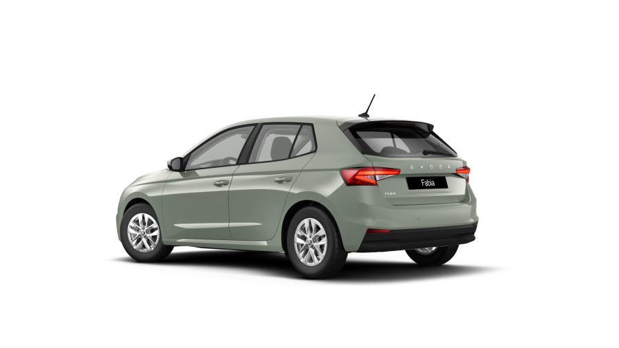Škoda Fabia, 1,0 TSI 85 kW 7° automatická DSG, barva zelená