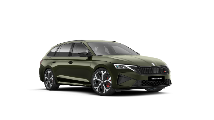 Škoda Octavia, 2,0 TSI 195 kW 7° automatická DSG, barva zelená