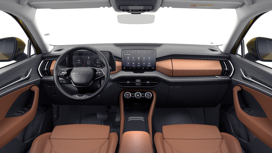 Škoda Kodiaq, 2,0 TSI 150 kW 7-stup. automat. 4x4, barva zlatá