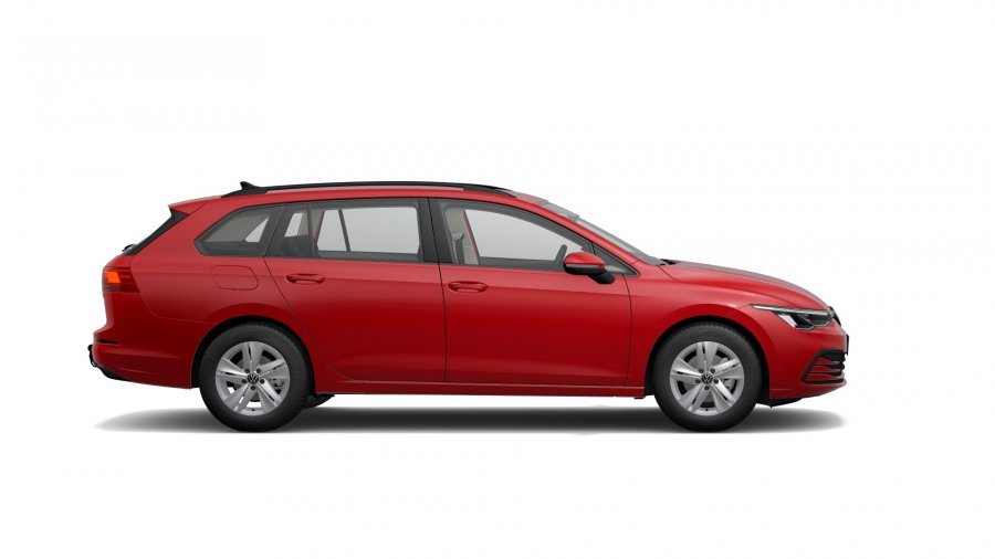 Volkswagen Golf Variant, Golf Variant Life 1,0 eTSI 7DSG  mHEV, barva červená