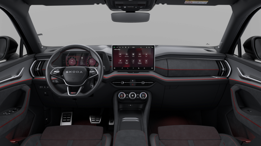 Škoda Kodiaq, 2,0 TSI 195 kW 7° automatická DSG 4x4, barva černá