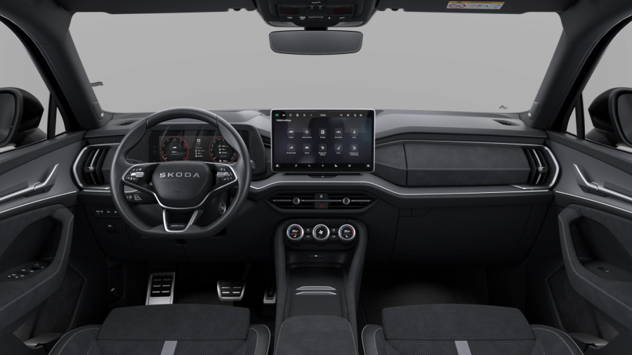 Škoda Kodiaq, 2,0 TDI 142 kW 7° automatická DSG 4x4, barva černá