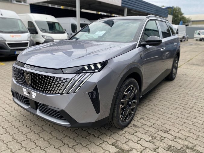 Peugeot 5008, Peugeot 5008 GT Hybrid 145 e-DCS6 - TAŽNÉ - 8464, barva šedá