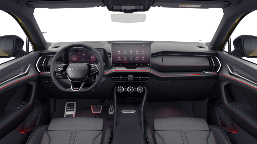 Škoda Kodiaq, 2,0 TSI 195 kW 7° automatická DSG 4x4, barva zlatá