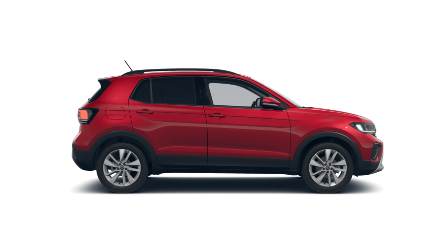 Volkswagen T-Cross, T-Cross People 1.0 TSI 85 kW 7DSG, barva červená